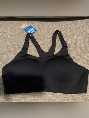 Brooks Black Seamless Racerback Sports Bra